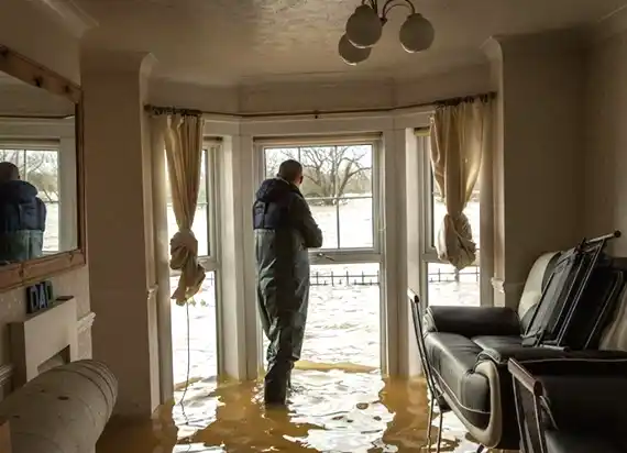 water damage restoration service New Harmony